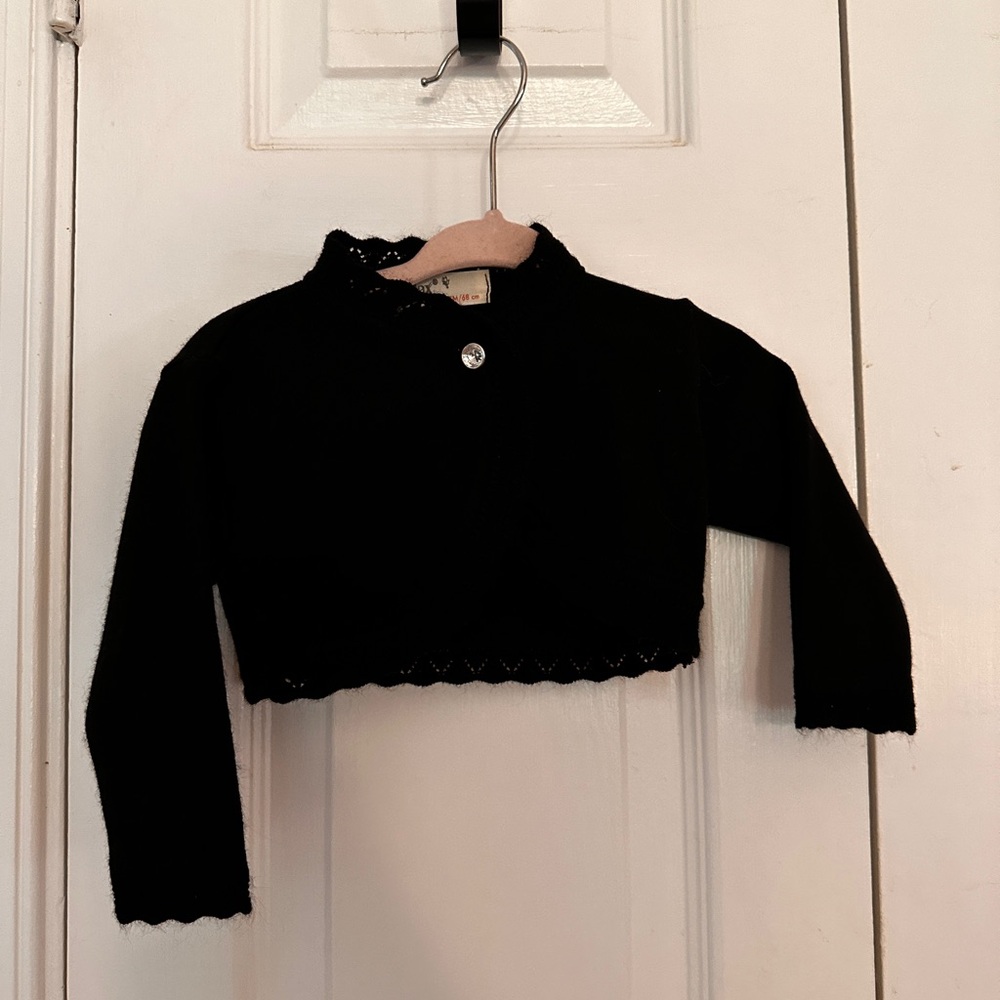 Baby Black Cardigan